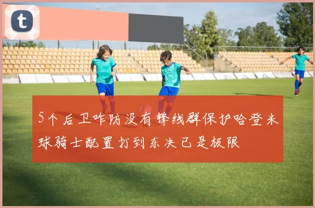 5个后卫咋防没有锋线群保护哈登米球骑士配置打到东决已是极限